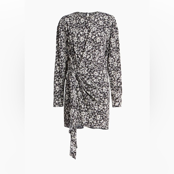 Isabel Marant Étoile Dulce Knotted Floral Dress - Picture 1 of 11